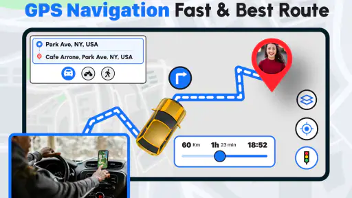 Cartes GPS Navigation Vocale screenshot