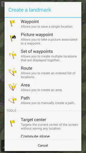 Cartes hors-ligne All-In-One screenshot