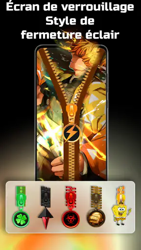 Casier à Fermeture Éclair App screenshot