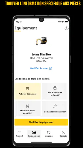 Cat® Central screenshot