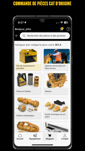 Cat® Central screenshot