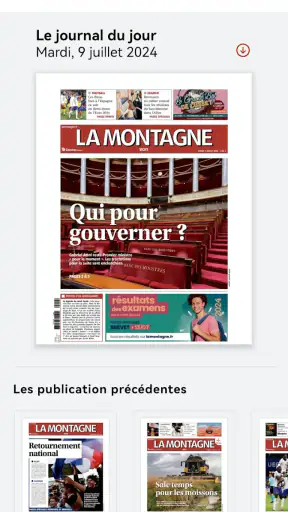 Centre France Le Journal screenshot
