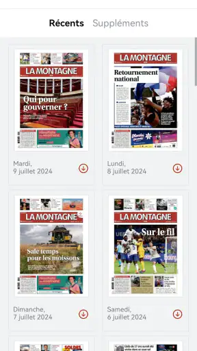 Centre France Le Journal screenshot
