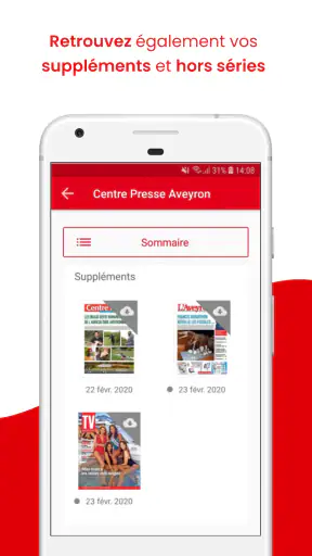 Centre Presse Aveyron, Le Jour screenshot