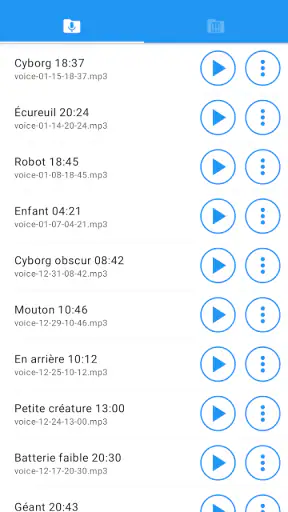 Changeur de voix avec effets screenshot