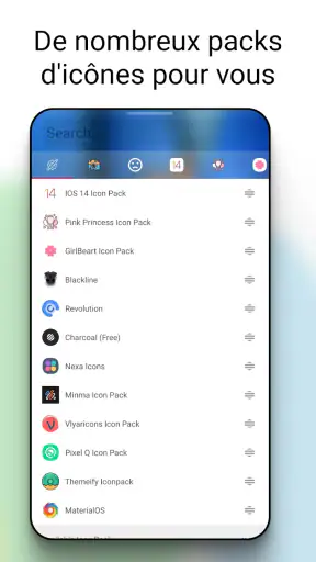 Changeur d'icône screenshot