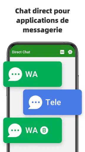 Chat Direct & Messagerie screenshot