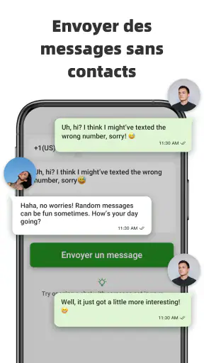 Chat Direct & Messagerie screenshot