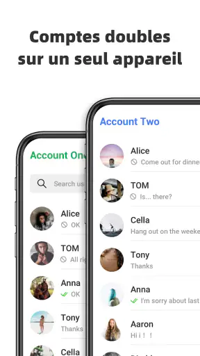 Chat Direct & Messagerie screenshot