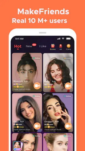 Chat en temps réel - Whatslive screenshot