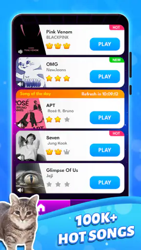 Chat Piano 2: jeux de piano screenshot