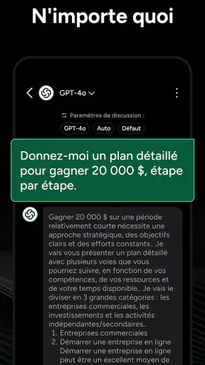 Chatbot IA Français - Genie AI screenshot