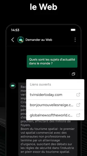 Chatbot IA Français - Genie AI screenshot