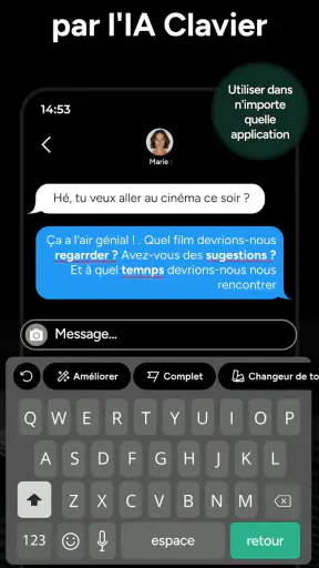 Chatbot IA Français - Genie AI screenshot