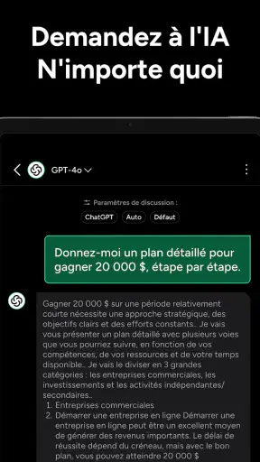 Chatbot IA Français - Genie AI screenshot