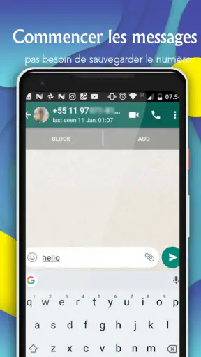 ChatDirect - Sans sauvegarde screenshot