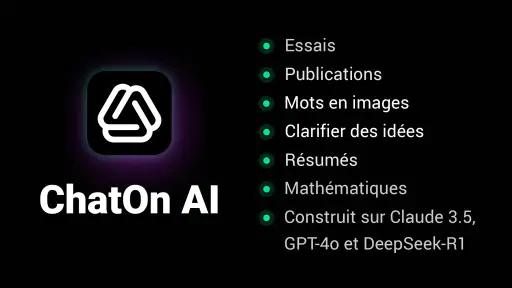 ChatOn・Chatbot IA en français screenshot