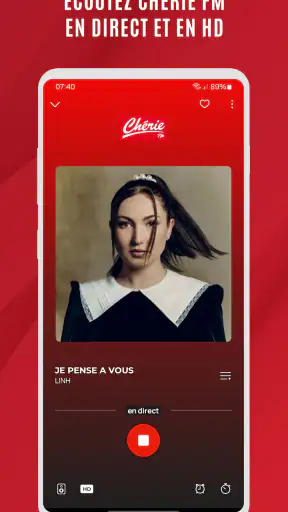 Chérie FM : Radios & Podcasts screenshot