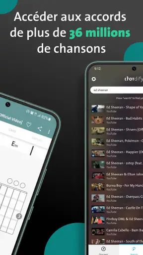 Chordify: Accords de chansons screenshot