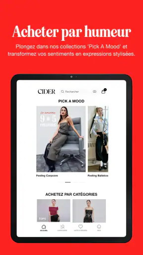 CIDER - Vêtements & Mode screenshot