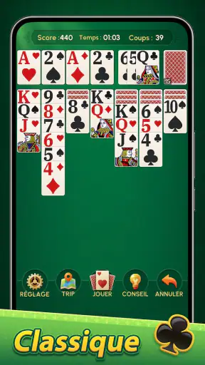 Classic Solitaire: Regal Card screenshot