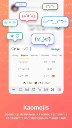 Clavier Facemoji - AI Emoji screenshot