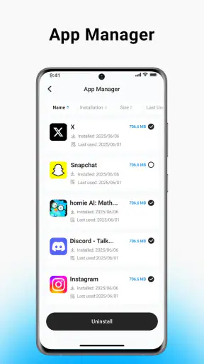 CleanMas screenshot
