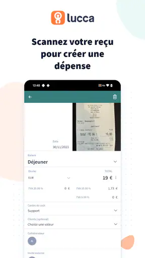 Cleemy - notes de frais screenshot