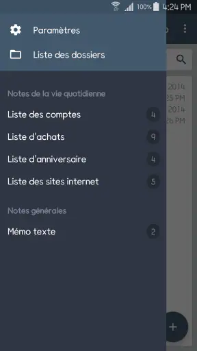 ClevNote - Bloc-notes screenshot