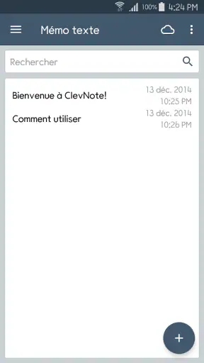 ClevNote - Bloc-notes screenshot