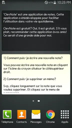 ClevNote - Bloc-notes screenshot