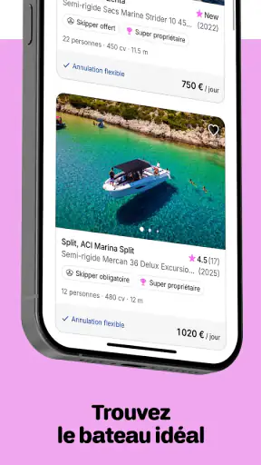Click&Boat Location de bateaux screenshot