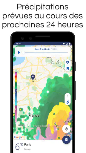 Clime : Radar météo en direct screenshot