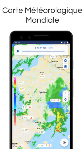 Clime : Radar météo en direct screenshot
