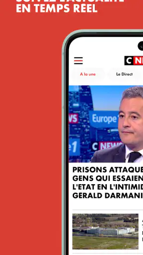 CNEWS - Toute l'Actu en direct screenshot