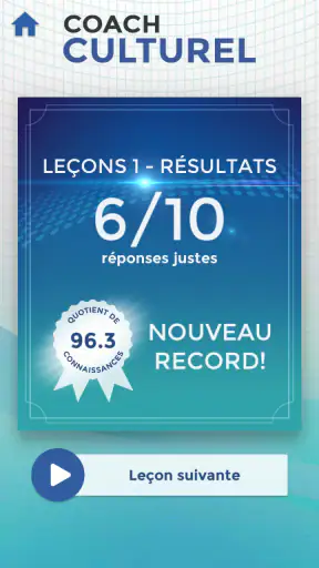 Coach Culturel - L' appli quiz screenshot