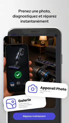 Coach de réparation IA : Fix screenshot