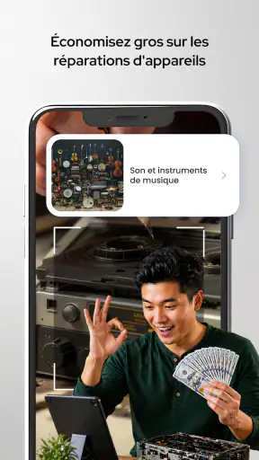Coach de réparation IA : Fix screenshot