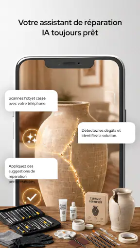 Coach de réparation IA : Fix screenshot