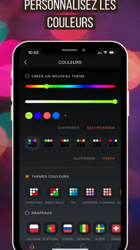 CODE LUMIERES screenshot