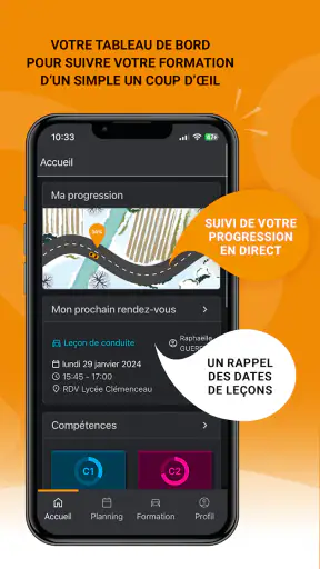 Codes Rousseau Élève screenshot