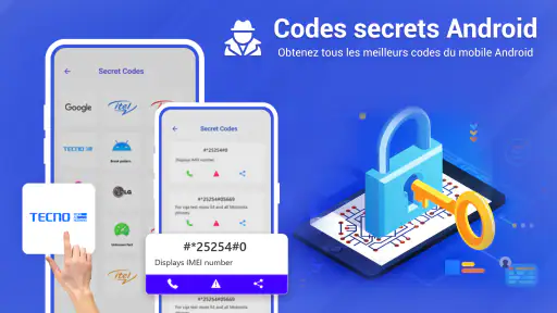 Codes secrets et hacks mobiles screenshot