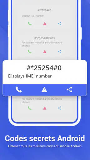 Codes secrets et hacks mobiles screenshot