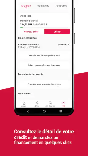 Cofidis crédit et assurance screenshot