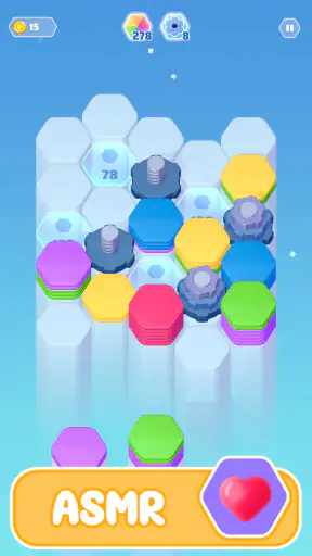Color Slide Puzzle: Trier Hexa screenshot