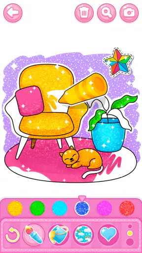 Coloriage de Chambre à Coucher screenshot