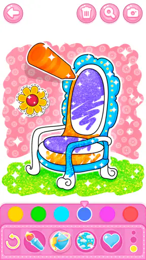 Coloriage de Chambre à Coucher screenshot