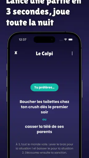 COLPI - Jeux de soirée screenshot