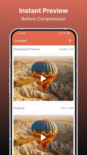 Compresseur vidéo - compressor screenshot
