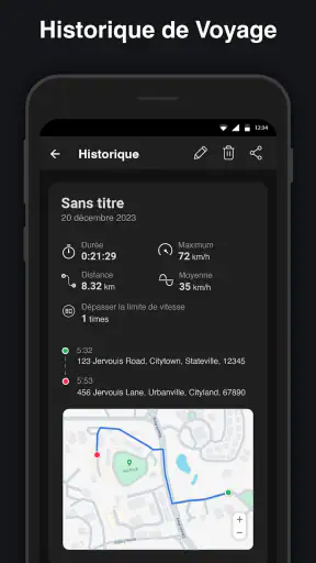 Compteur de vitesse screenshot